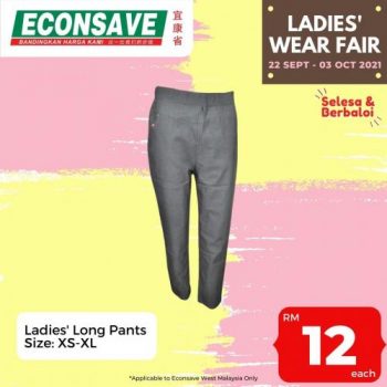 Econsave-Ladies-Wear-Fair-Sale-5-350x350 - Johor Kedah Kelantan Kuala Lumpur Malaysia Sales Melaka Negeri Sembilan Pahang Penang Perak Perlis Putrajaya Selangor Supermarket & Hypermarket Terengganu 