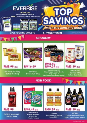 Everrise-Kuching-Top-Savings-Promotion-350x495 - Promotions & Freebies Sarawak Supermarket & Hypermarket 