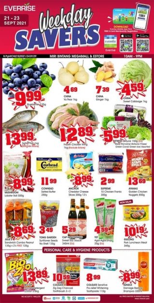 Everrise-Weekday-Savers-Promo-319x625 - Promotions & Freebies Sarawak Supermarket & Hypermarket 