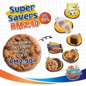 Famous-Amos-Super-Savers-Promo-350x350 - Beverages Food , Restaurant & Pub Johor Kedah Kelantan Kuala Lumpur Melaka Negeri Sembilan Pahang Penang Perak Perlis Promotions & Freebies Putrajaya Sabah Sarawak Selangor Terengganu 