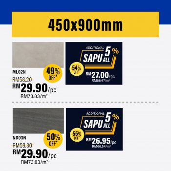 Feruni-Ceramiche-Sapu-All-Clearance-Sale-16-350x350 - Building Materials Flooring Home & Garden & Tools Johor Kedah Kelantan Kuala Lumpur Melaka Negeri Sembilan Pahang Penang Perak Perlis Putrajaya Sabah Sarawak Selangor Terengganu Warehouse Sale & Clearance in Malaysia 