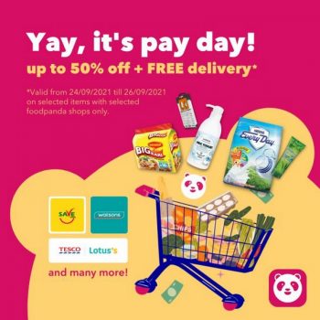 FoodPanda-Shops-Pay-Day-Promotion-350x350 - Beverages Food , Restaurant & Pub Johor Kedah Kelantan Kuala Lumpur Melaka Negeri Sembilan Pahang Penang Perak Perlis Promotions & Freebies Putrajaya Sabah Sarawak Selangor Terengganu 