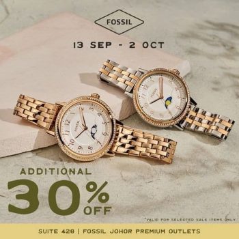 Fossil-Special-Sale-at-Johor-Premium-Outlets-350x350 - Fashion Lifestyle & Department Store Johor Malaysia Sales Watches 