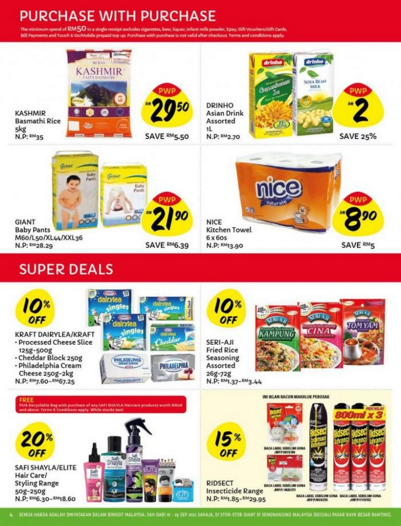 1629 Sep 2021 Giant Malaysian Brands Promotion Catalogue