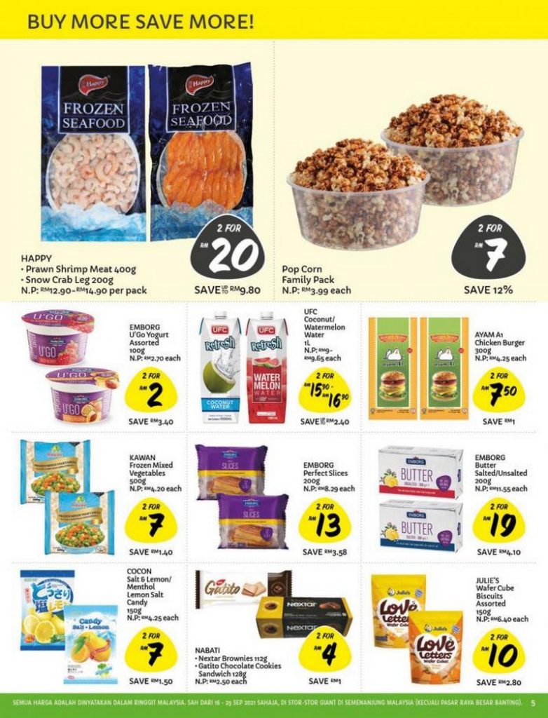 1629 Sep 2021 Giant Malaysian Brands Promotion Catalogue