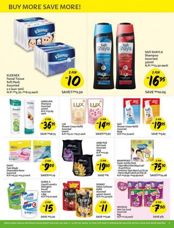 1629 Sep 2021 Giant Malaysian Brands Promotion Catalogue