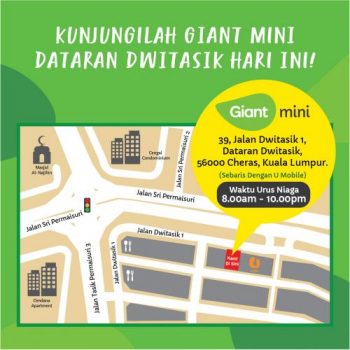 Giant-Mini-Opening-Promotion-at-Jinjang-Utara-Dataran-Dwitasik-1-350x350 - Kuala Lumpur Promotions & Freebies Selangor Supermarket & Hypermarket 