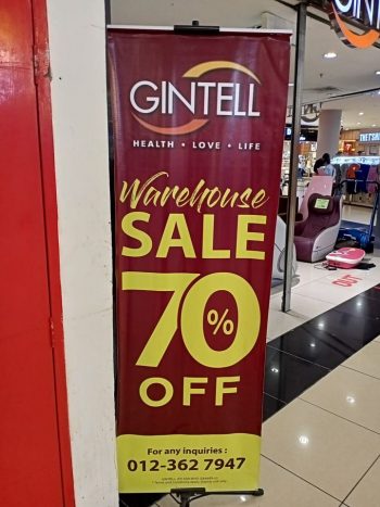 Gintell-Warehouse-Sale-at-1borneo-350x467 - Fitness Others Sabah Sports,Leisure & Travel Warehouse Sale & Clearance in Malaysia 