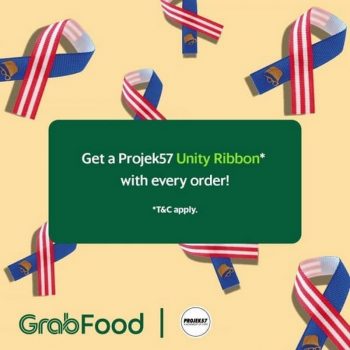 GrabFood-Unity-Ribbon-Promo-350x350 - Beverages Food , Restaurant & Pub Johor Kedah Kelantan Kuala Lumpur Melaka Online Store Pahang Penang Perak Perlis Promotions & Freebies Putrajaya Sabah Sarawak Selangor Terengganu 