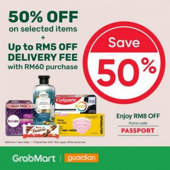 Guardian-GrabMart-50-Promotion-350x350 - Beauty & Health Health Supplements Johor Kedah Kelantan Kuala Lumpur Melaka Negeri Sembilan Online Store Pahang Penang Perak Perlis Personal Care Promotions & Freebies Putrajaya Sabah Sarawak Selangor Terengganu 