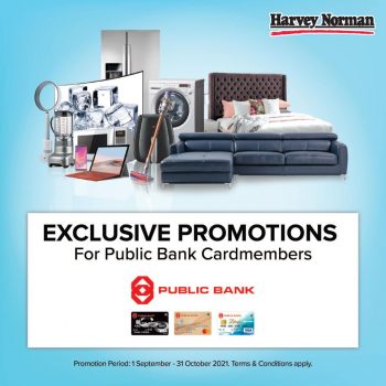 Harvey-Norman-Public-Bank-Cardmembers-Deals-350x350 - Bank & Finance Electronics & Computers Furniture Home & Garden & Tools Home Appliances Home Decor Johor Kedah Kelantan Kitchen Appliances Kuala Lumpur Melaka Negeri Sembilan Pahang Penang Perak Perlis Promotions & Freebies Public Bank Putrajaya Sabah Sarawak Selangor Terengganu 