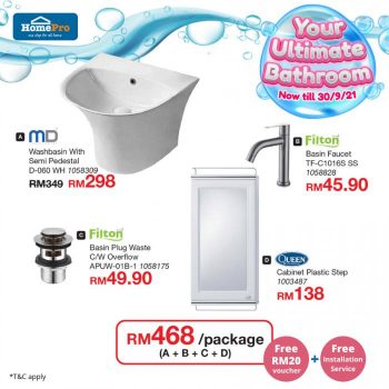 HomePro-Ultimate-Bathroom-Promotion-3-350x350 - Building Materials Flooring Home & Garden & Tools Home Decor Johor Kedah Kelantan Kuala Lumpur Melaka Negeri Sembilan Pahang Penang Perak Perlis Promotions & Freebies Putrajaya Sabah Safety Tools & DIY Tools Sarawak Selangor Terengganu 