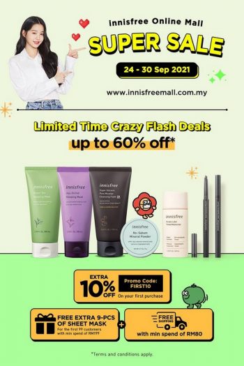 Innisfree-Super-Sale-350x525 - Beauty & Health Johor Kedah Kelantan Kuala Lumpur Malaysia Sales Melaka Negeri Sembilan Online Store Pahang Penang Perak Perlis Personal Care Putrajaya Sabah Sarawak Selangor Skincare Terengganu 