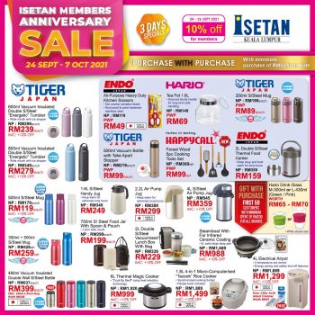 Isetan-Anniversary-Branded-Household-Promotion-1-1-350x350 - Home & Garden & Tools Kitchenware Kuala Lumpur Promotions & Freebies Selangor Supermarket & Hypermarket 