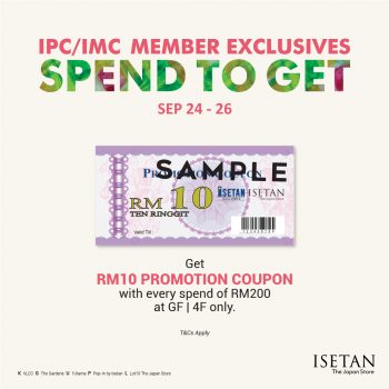 Isetan-The-Japan-Store-Anniversary-Sale-1-350x350 - Kuala Lumpur Malaysia Sales Selangor Supermarket & Hypermarket 