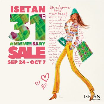 Isetan-The-Japan-Store-Anniversary-Sale-350x350 - Kuala Lumpur Malaysia Sales Selangor Supermarket & Hypermarket 