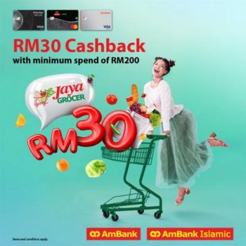 Jaya-Grocer-AmBank-Cashback-Promotion-350x350 - Johor Kedah Kelantan Kuala Lumpur Melaka Negeri Sembilan Pahang Penang Perak Perlis Promotions & Freebies Putrajaya Sabah Sarawak Selangor Supermarket & Hypermarket Terengganu 