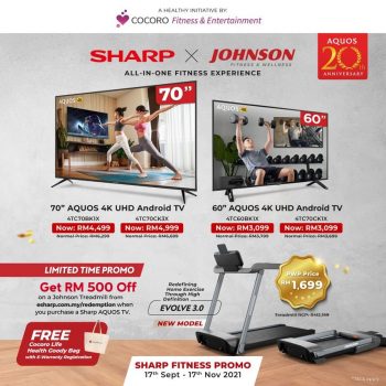 Johnson-Fitness-Sharp-Promo-350x350 - Electronics & Computers Fitness Home Appliances Johor Kedah Kelantan Kuala Lumpur Melaka Negeri Sembilan Online Store Pahang Penang Perak Perlis Promotions & Freebies Putrajaya Sabah Sarawak Selangor Sports,Leisure & Travel Terengganu 