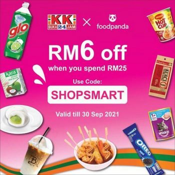 KK-Super-Mart-FoodPanda-RM6-OFF-Promo-Code-Promotion-350x350 Now till 30 Sep 2021: KK Super Mart FoodPanda RM6 OFF Promo Code Promotion