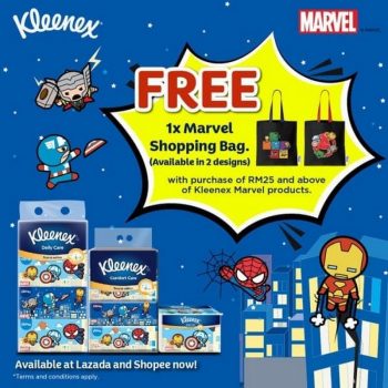 Kleenex-Free-Limited-Edition-Marvel-Shopping-Bag-Promo-350x350 - Johor Kedah Kelantan Kuala Lumpur Melaka Negeri Sembilan Online Store Others Pahang Penang Perak Perlis Promotions & Freebies Putrajaya Sabah Sarawak Selangor Terengganu 