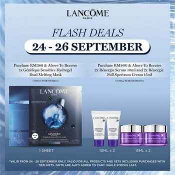 Lancome-Flash-Deal-350x350 - Beauty & Health Johor Kedah Kelantan Kuala Lumpur Melaka Negeri Sembilan Online Store Pahang Penang Perak Perlis Personal Care Promotions & Freebies Putrajaya Sabah Sarawak Selangor Skincare Terengganu 