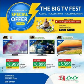 LuLu-Hypermarket-The-Big-TV-Fest-Promotion-350x350 - Kuala Lumpur Online Store Promotions & Freebies Selangor Supermarket & Hypermarket 
