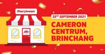 Marrybrown-Opening-Promotion-at-Cameron-Centrum-Brinchang-350x183 - Beverages Food , Restaurant & Pub Pahang Promotions & Freebies 