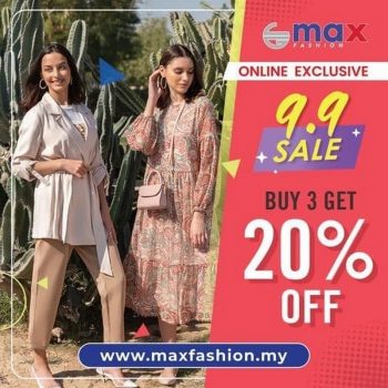 Max-Fashion-9.9-Sale-350x350 - Apparels Fashion Accessories Fashion Lifestyle & Department Store Johor Kedah Kelantan Kuala Lumpur Malaysia Sales Melaka Negeri Sembilan Online Store Pahang Penang Perak Perlis Putrajaya Sabah Sarawak Selangor Terengganu 