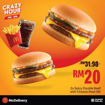 McDonalds-McDelivery-Crazy-Hour-Promotion-4-350x350 - Beverages Food , Restaurant & Pub Johor Kedah Kelantan Kuala Lumpur Melaka Negeri Sembilan Online Store Pahang Penang Perak Perlis Promotions & Freebies Putrajaya Sabah Sarawak Selangor Terengganu 