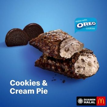 McDonalds-Oreo-Cookies-Cream-Pie-Promo-350x350 - Beverages Fast Food Food , Restaurant & Pub Johor Kedah Kelantan Kuala Lumpur Melaka Negeri Sembilan Pahang Penang Perak Perlis Promotions & Freebies Putrajaya Sabah Sarawak Selangor Terengganu 