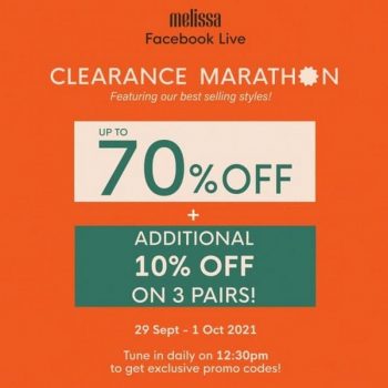 Melissa-Clearance-Marathon-350x350 - Apparels Bags Fashion Accessories Fashion Lifestyle & Department Store Johor Kedah Kelantan Kuala Lumpur Melaka Negeri Sembilan Online Store Pahang Penang Perak Perlis Putrajaya Sabah Sarawak Selangor Terengganu Warehouse Sale & Clearance in Malaysia 