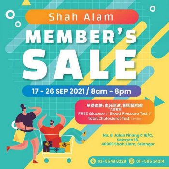 Multicare-Pharmacy-Shah-Alam-Members-Day-Sale-350x350 - Beauty & Health Health Supplements Malaysia Sales Personal Care Selangor 