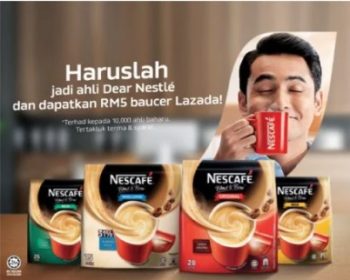 Nestle-Free-RM5-Lazada-Vouchers-350x280 - Beverages Food , Restaurant & Pub Johor Kedah Kelantan Kuala Lumpur Melaka Negeri Sembilan Others Pahang Penang Perak Perlis Promotions & Freebies Putrajaya Sabah Sarawak Selangor Terengganu 