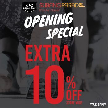 Original-Classic-Opening-Special-at-Subang-Parade-3-350x350 - Fashion Accessories Fashion Lifestyle & Department Store Promotions & Freebies Selangor 