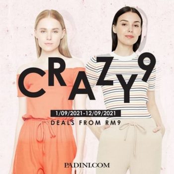 Padini-Crazy-9-Sale-350x350 - Apparels Fashion Accessories Fashion Lifestyle & Department Store Johor Kedah Kelantan Kuala Lumpur Malaysia Sales Melaka Negeri Sembilan Online Store Pahang Penang Perak Perlis Putrajaya Sabah Sarawak Selangor Terengganu 