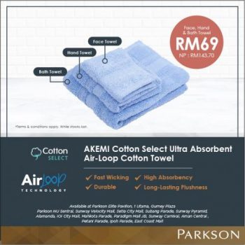 Parkson-Akemi-Towel-Set-Promotion-3-350x350 - Johor Kedah Kelantan Kuala Lumpur Melaka Negeri Sembilan Others Pahang Penang Perak Perlis Promotions & Freebies Putrajaya Selangor Supermarket & Hypermarket Terengganu 