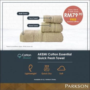Parkson-Akemi-Towel-Set-Promotion-4-350x350 - Johor Kedah Kelantan Kuala Lumpur Melaka Negeri Sembilan Others Pahang Penang Perak Perlis Promotions & Freebies Putrajaya Selangor Supermarket & Hypermarket Terengganu 