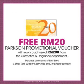 Parkson-FREE-Voucher-Promotion-3-350x350 - Johor Kedah Kelantan Kuala Lumpur Melaka Negeri Sembilan Online Store Pahang Penang Perak Perlis Promotions & Freebies Putrajaya Sabah Sarawak Selangor Supermarket & Hypermarket Terengganu 