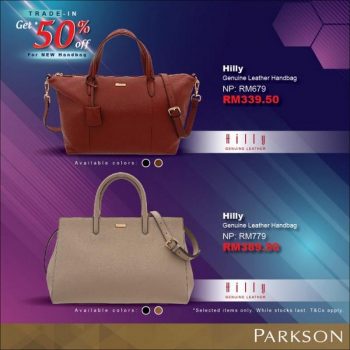 Parkson-Trade-In-Get-50-OFF-New-Handbag-Promotion-3-350x350 - Johor Kedah Kelantan Kuala Lumpur Melaka Negeri Sembilan Pahang Penang Perak Perlis Promotions & Freebies Putrajaya Sabah Sarawak Selangor Supermarket & Hypermarket Terengganu 