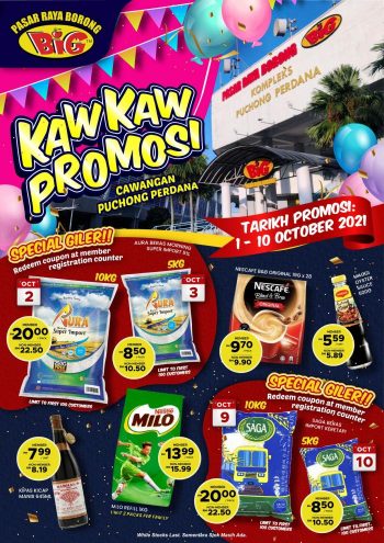 Pasaraya-BiG-Kaw-Kaw-Promotion-at-Puchong-Perdana-350x495 - Promotions & Freebies Selangor Supermarket & Hypermarket 