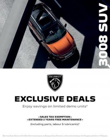 Peugeot-Exclusive-Deal-2-350x438 - Automotive Johor Kedah Kelantan Kuala Lumpur Melaka Negeri Sembilan Pahang Penang Perak Perlis Promotions & Freebies Putrajaya Sabah Sarawak Selangor Terengganu 