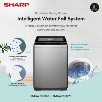 SHARP-Washing-Machine-Promo-350x350 - Electronics & Computers Home Appliances Johor Kedah Kelantan Kuala Lumpur Melaka Negeri Sembilan Pahang Penang Perak Perlis Promotions & Freebies Putrajaya Sabah Sarawak Selangor Terengganu 