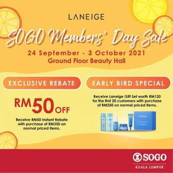 SOGO-Member-Day-Sale-1-350x350 - Kuala Lumpur Malaysia Sales Selangor Supermarket & Hypermarket 