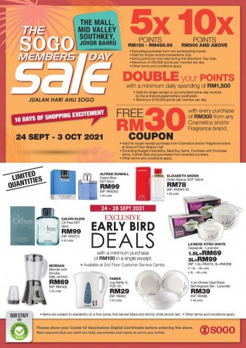 SOGO-Members-Day-Sale-Catalogue-at-The-Mall-Mid-Valley-Southkey-350x495 - Johor Kuala Lumpur Malaysia Sales Selangor Supermarket & Hypermarket 