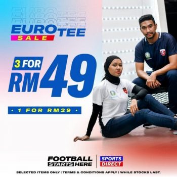 SPORTS-DIRECT-Euro-Tee-Sale-350x350 - Apparels Fashion Accessories Fashion Lifestyle & Department Store Johor Kedah Kelantan Kuala Lumpur Malaysia Sales Melaka Negeri Sembilan Pahang Penang Perak Perlis Putrajaya Sabah Sarawak Selangor Terengganu 