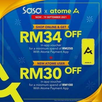 SaSa-ATOME-Promo-350x350 - Beauty & Health Cosmetics Johor Kedah Kelantan Kuala Lumpur Melaka Negeri Sembilan Online Store Pahang Penang Perak Perlis Personal Care Promotions & Freebies Putrajaya Sabah Sarawak Selangor Skincare Terengganu 