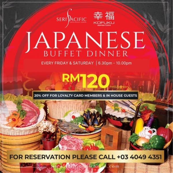 Seri pacific hotel buffet