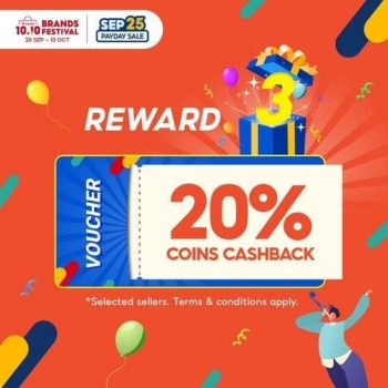 Shopee-20-off-Cashback-350x350 - Johor Kedah Kelantan Kuala Lumpur Melaka Negeri Sembilan Online Store Others Pahang Penang Perak Perlis Promotions & Freebies Putrajaya Sabah Sarawak Selangor Terengganu 