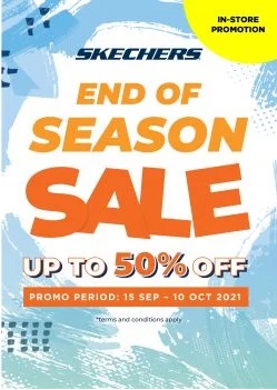 15 Sep 10 Oct 2021 Skechers End of Season Sale EverydayOnSales