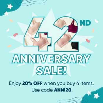 Sloggi-42nd-Anniversary-Sale-350x350 - Fashion Lifestyle & Department Store Johor Kedah Kelantan Kuala Lumpur Lingerie Malaysia Sales Melaka Negeri Sembilan Online Store Pahang Penang Perak Perlis Putrajaya Sabah Sarawak Selangor Terengganu Underwear 